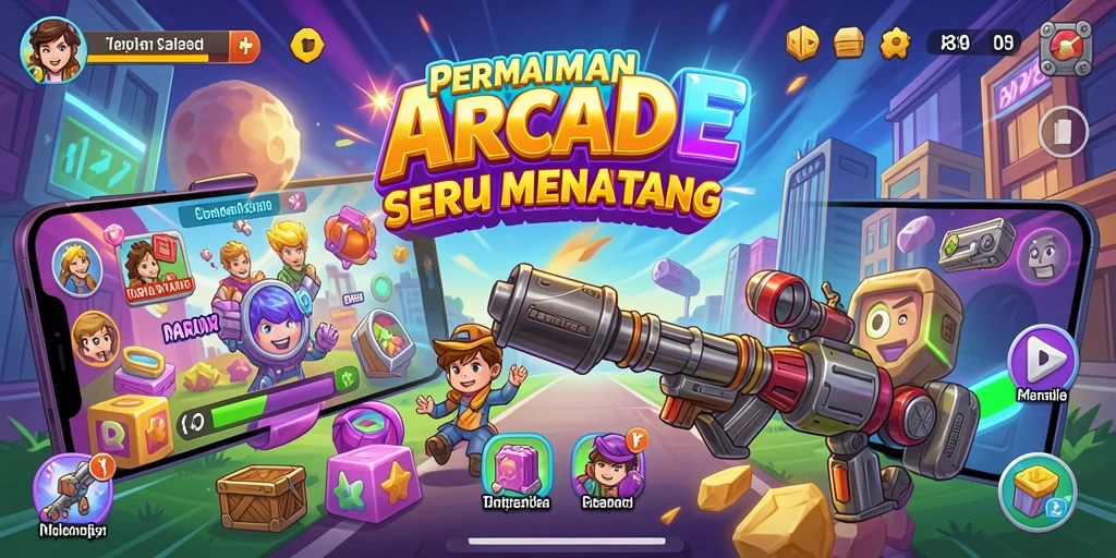 Tampilan gameplay seru dan menantang dari 8ID.