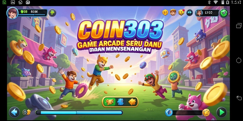 Gameplay seru dan menantang dalam COIN303.