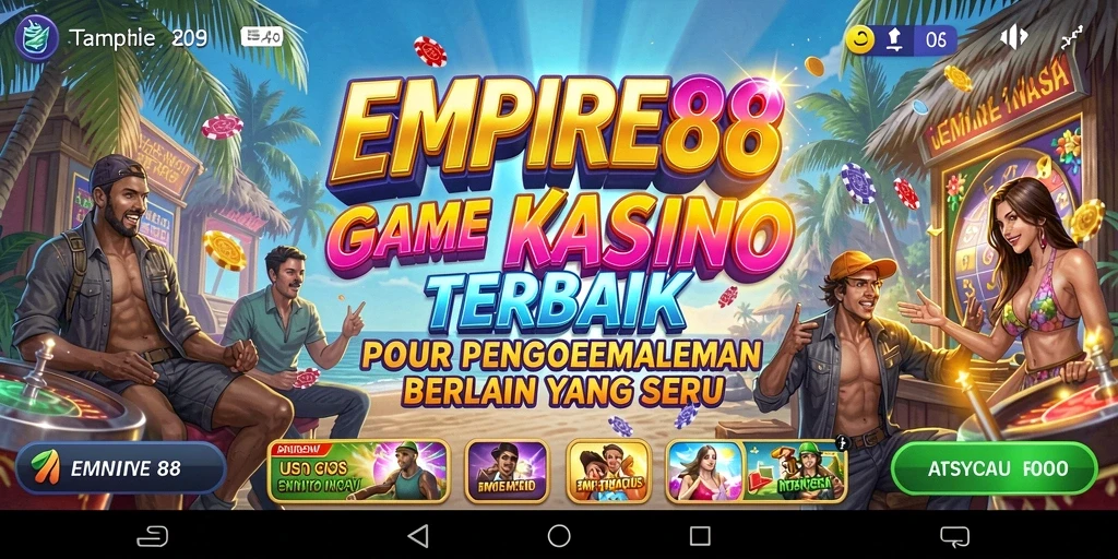 Screenshot gameplay EMPIRE88 menampilkan suasana Kasino yang mendebarkan.