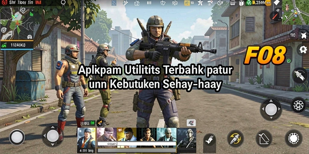 Tampilan antarmuka FO8 yang modern dan fungsional.
