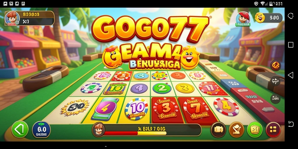 Tampilan screenshot GOGO77 menunjukkan momen seru permainan Bingo.