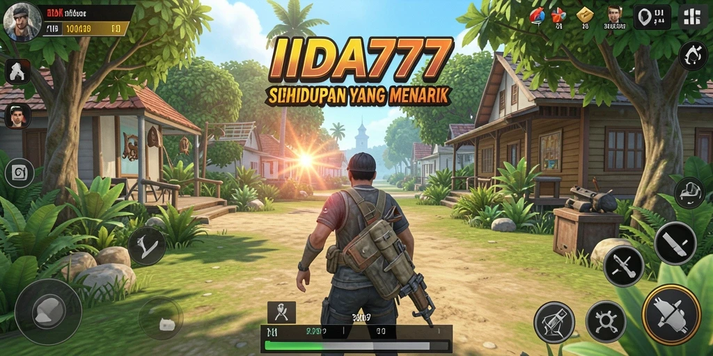 Tangkapan layar IDA777 menampilkan gameplay simulasi yang menarik dan interaktif.