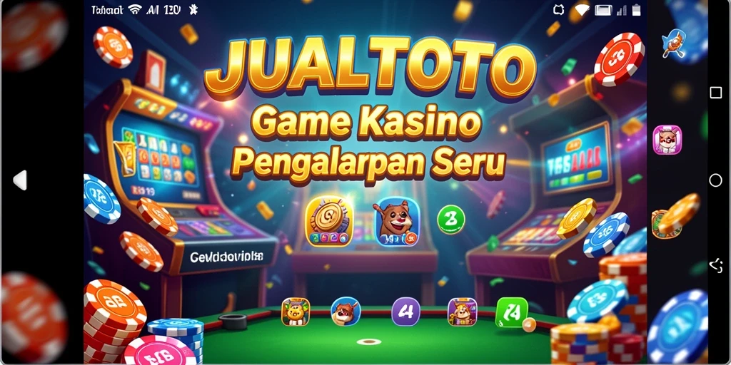 Tampilan menarik dari gameplay JUALTOTO yang penuh aksi Kasino.