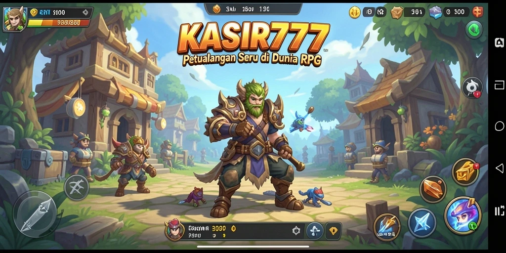 Tampilan menarik dari gameplay RPG KASIR777 yang menegangkan.