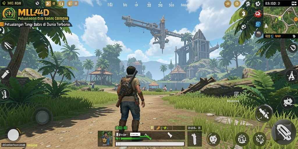Tampilan mendebarkan dari gameplay Open World MILO4D.