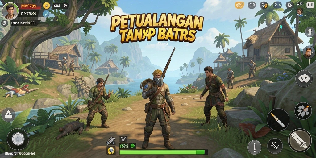 Tampilan gameplay yang imersif di dunia terbuka MVP789.