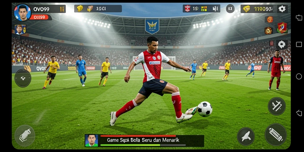Tampilan gameplay OVO99 yang mendebarkan dan grafis yang memukau.