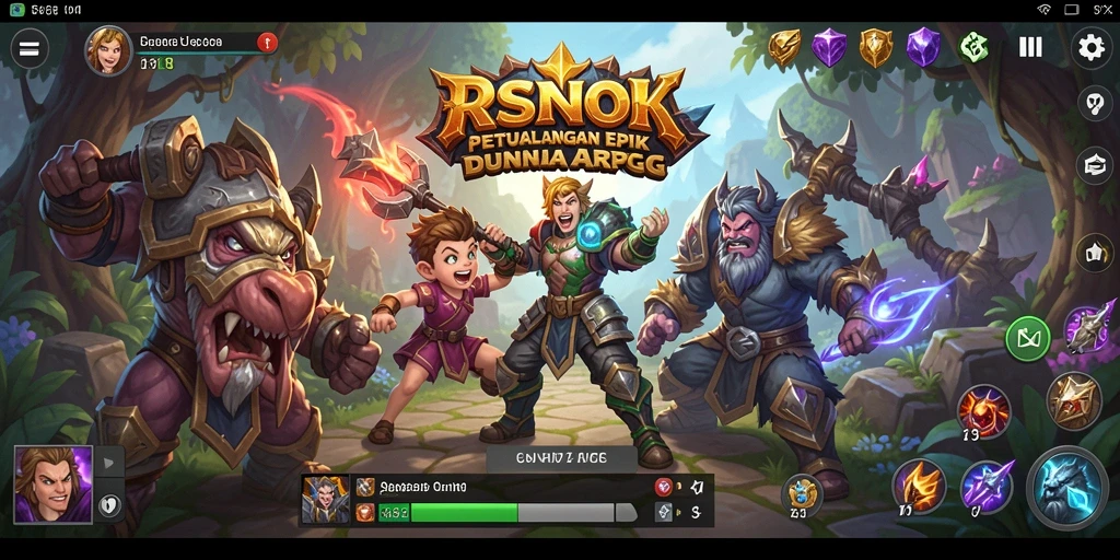 Tangkapan layar RSNOK menunjukkan pertarungan epik penuh aksi.