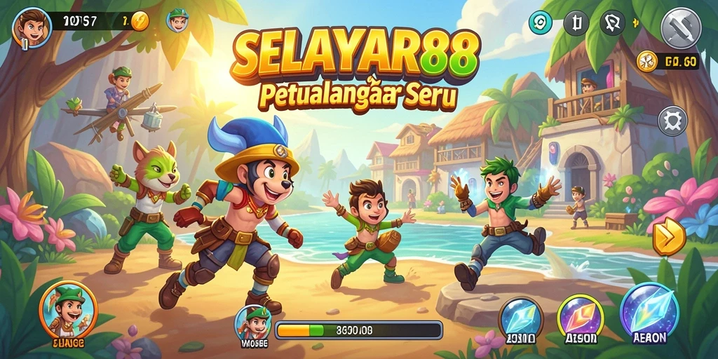 Tangkapan layar dari gameplay seru SELAYAR88 yang penuh aksi.