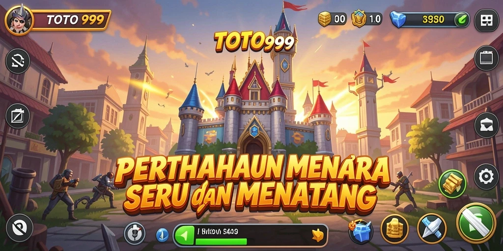 Menara pertahanan strategis dalam gameplay TOTO99.