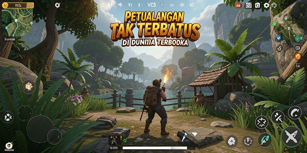 Tampilan menarik dari gameplay Open World di VC5.