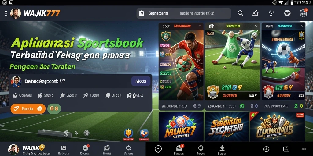 Tampilan gameplay menarik dari WAJIK777 dalam taruhan olahraga.