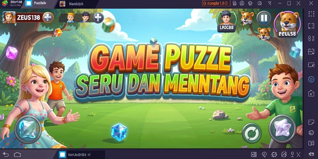 Tampilan gameplay seru dan interaktif dari ZEUS138.